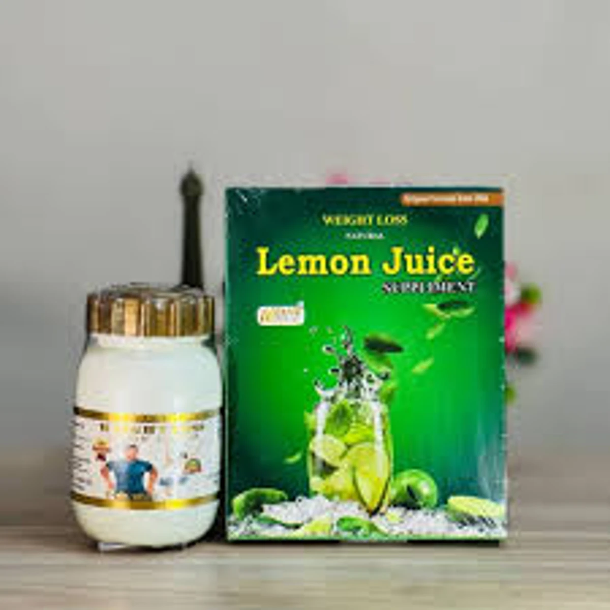 Natural Weight Loss Lemon Juice Suppliment For Slim Body - 120gm