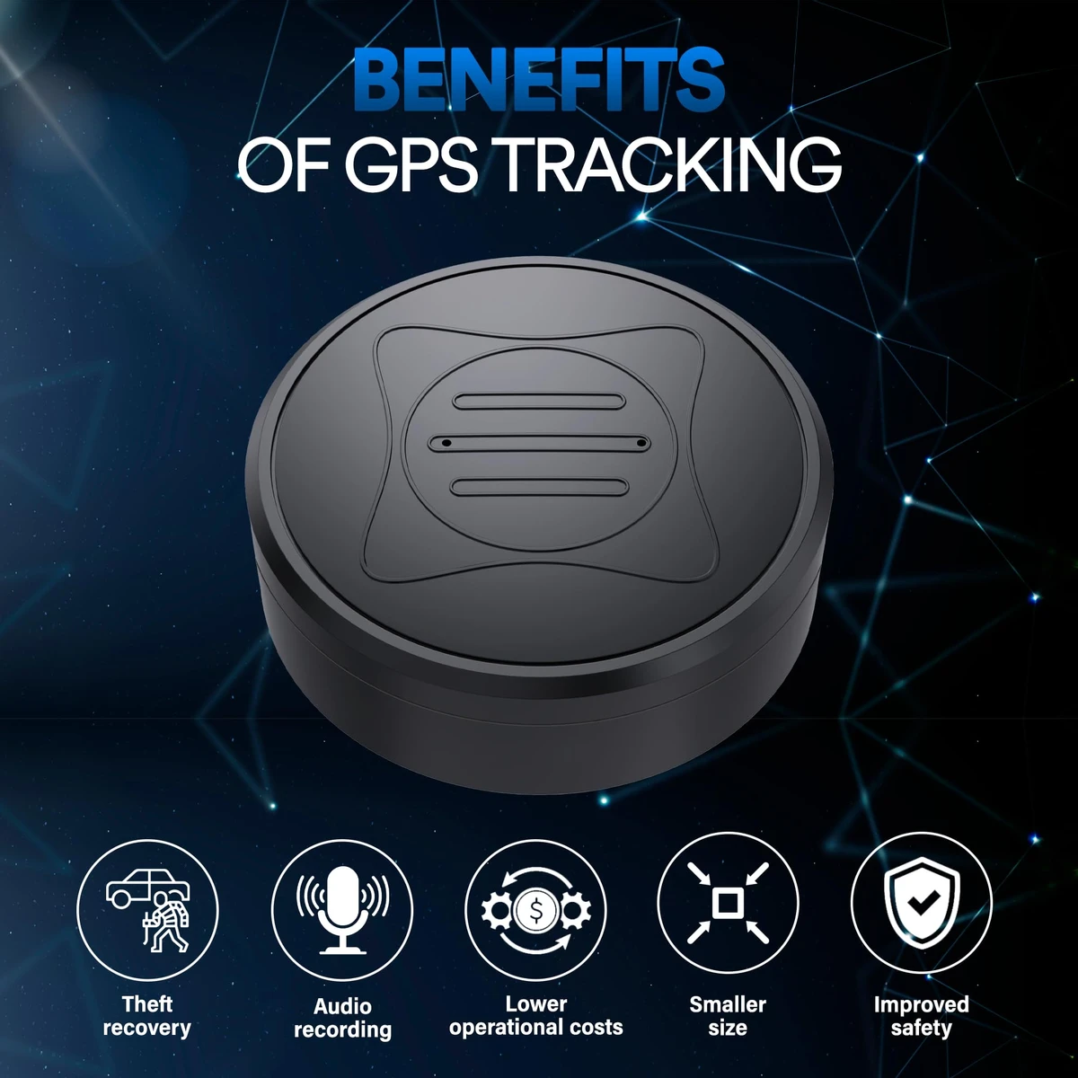 GF10 Magnetic Mini Real Time GPS Tracker