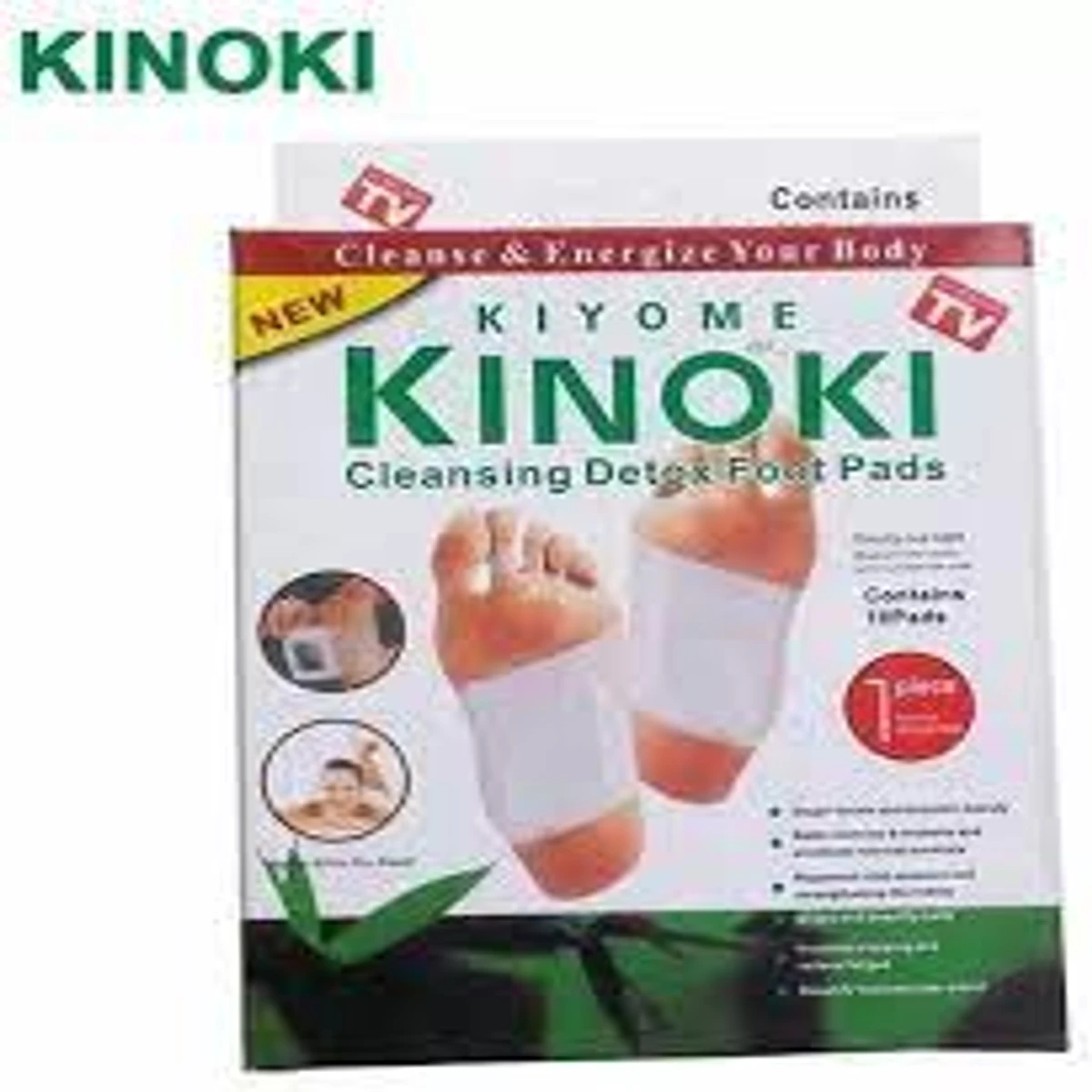 Original kinoki detox foot pad Full Course  6 Packet (60 pcs )